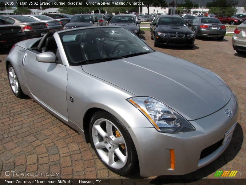 Chrome Silver Metallic / Charcoal 2005 Nissan 350Z Grand Touring Roadster