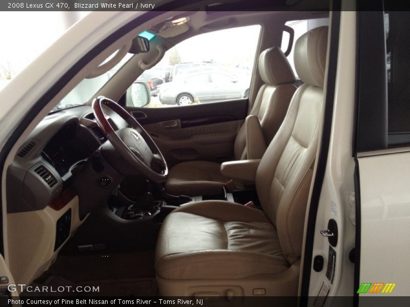 Blizzard White Pearl / Ivory 2008 Lexus GX 470