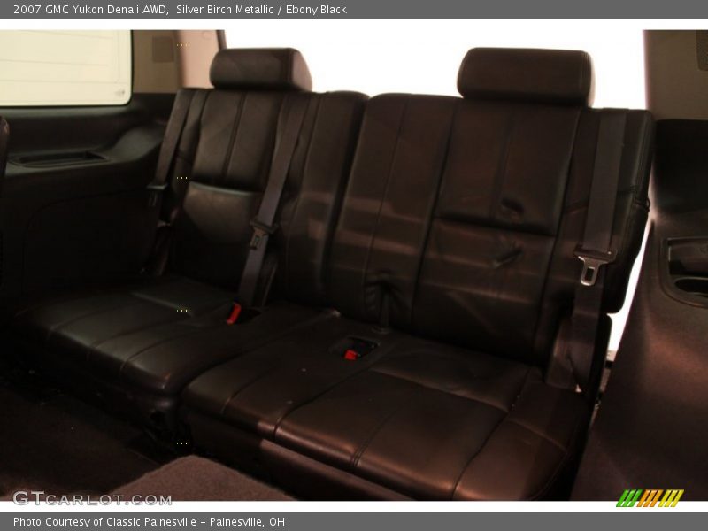 Silver Birch Metallic / Ebony Black 2007 GMC Yukon Denali AWD