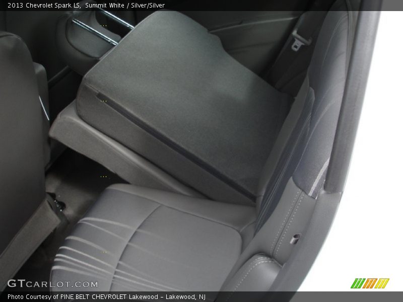 Summit White / Silver/Silver 2013 Chevrolet Spark LS