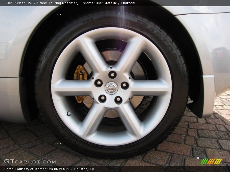 Chrome Silver Metallic / Charcoal 2005 Nissan 350Z Grand Touring Roadster