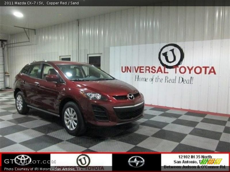 Copper Red / Sand 2011 Mazda CX-7 i SV
