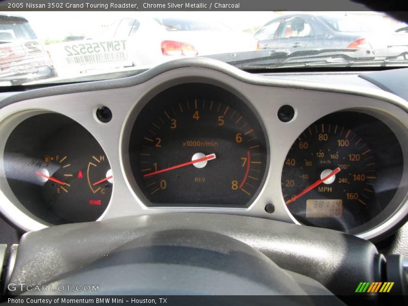 Chrome Silver Metallic / Charcoal 2005 Nissan 350Z Grand Touring Roadster
