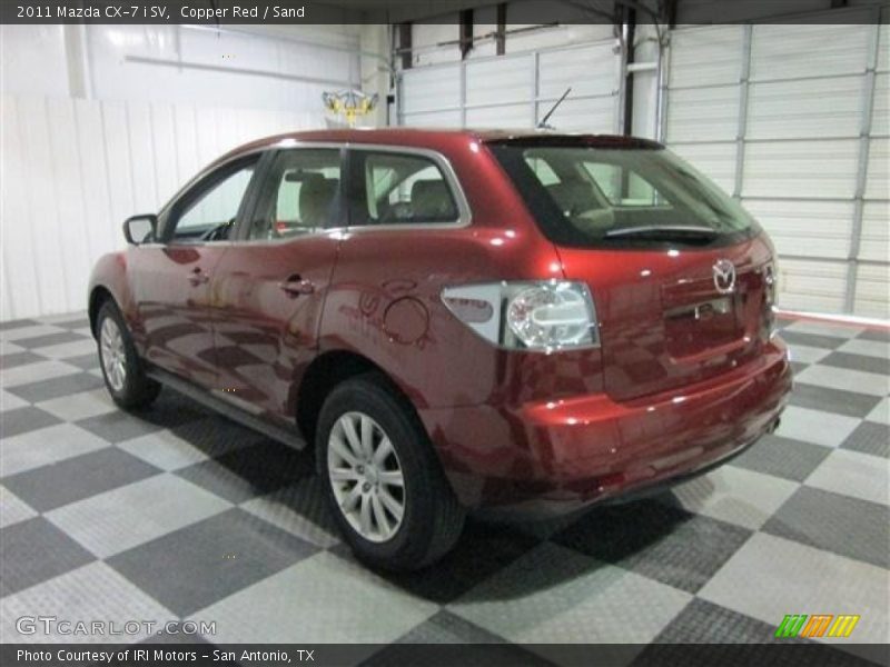 Copper Red / Sand 2011 Mazda CX-7 i SV