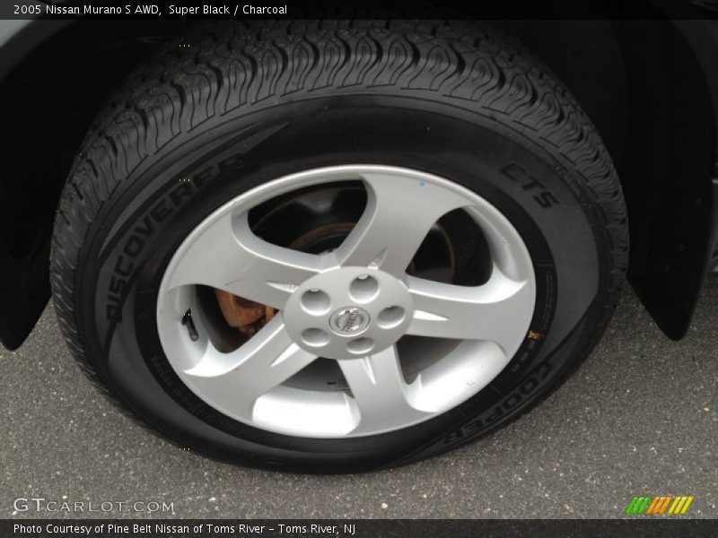 Super Black / Charcoal 2005 Nissan Murano S AWD