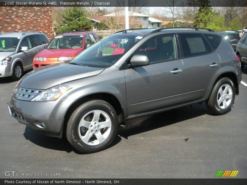 Platinum Metallic / Charcoal 2005 Nissan Murano SL AWD