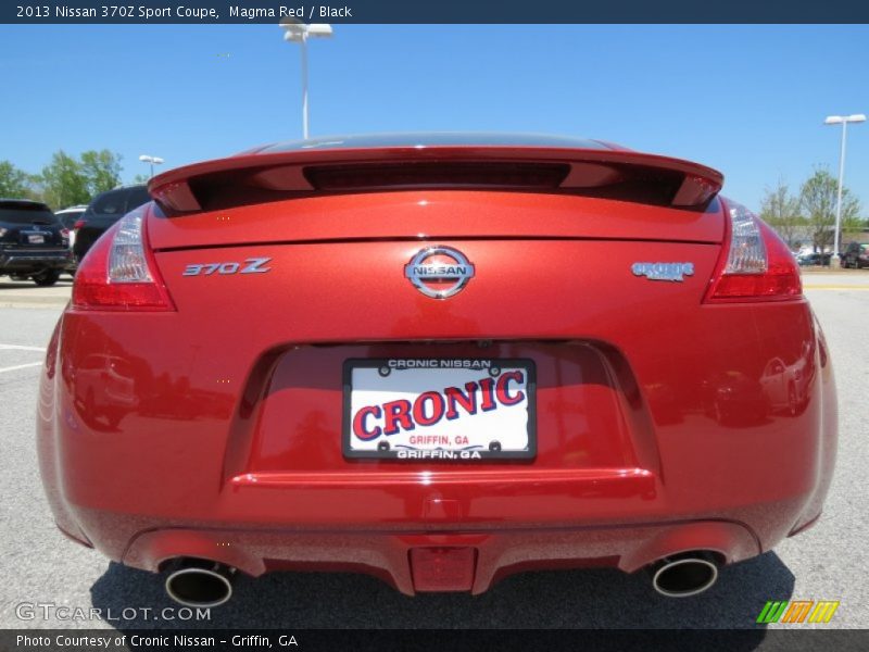 Magma Red / Black 2013 Nissan 370Z Sport Coupe