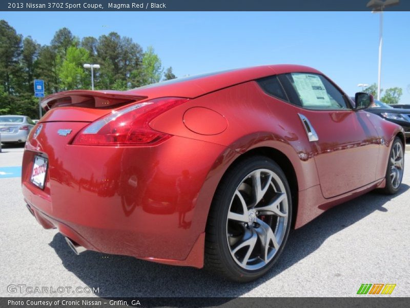 Magma Red / Black 2013 Nissan 370Z Sport Coupe