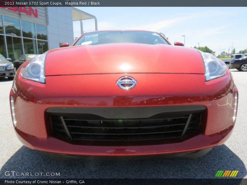 Magma Red / Black 2013 Nissan 370Z Sport Coupe
