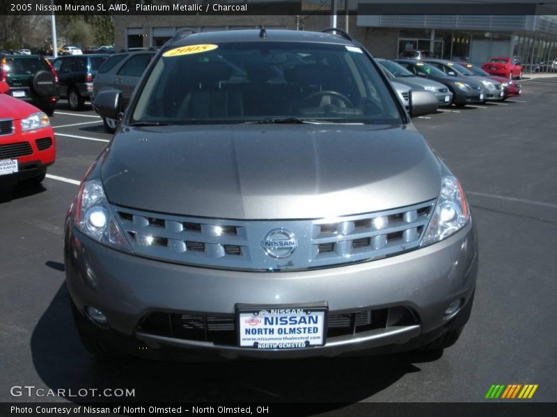 Platinum Metallic / Charcoal 2005 Nissan Murano SL AWD