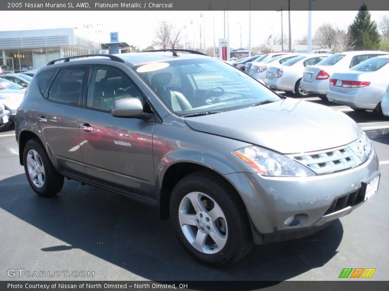 Platinum Metallic / Charcoal 2005 Nissan Murano SL AWD