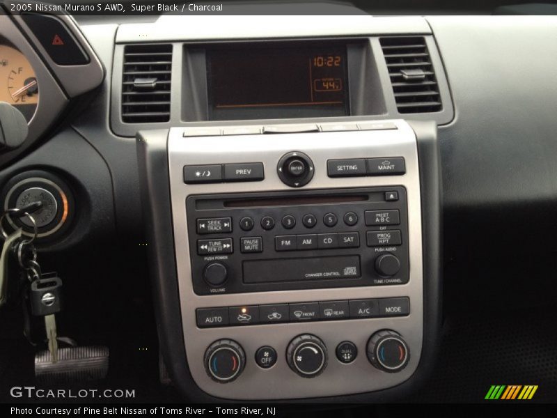Super Black / Charcoal 2005 Nissan Murano S AWD