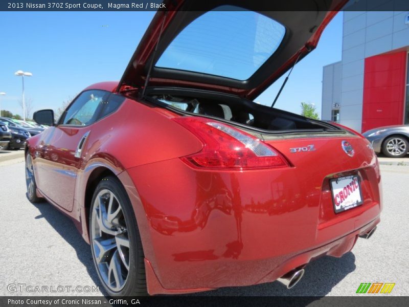 Magma Red / Black 2013 Nissan 370Z Sport Coupe