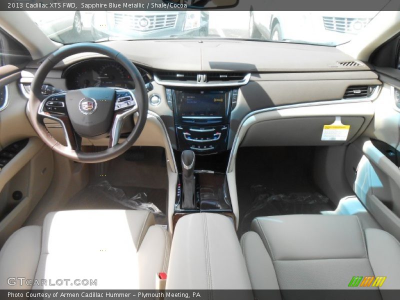 Sapphire Blue Metallic / Shale/Cocoa 2013 Cadillac XTS FWD