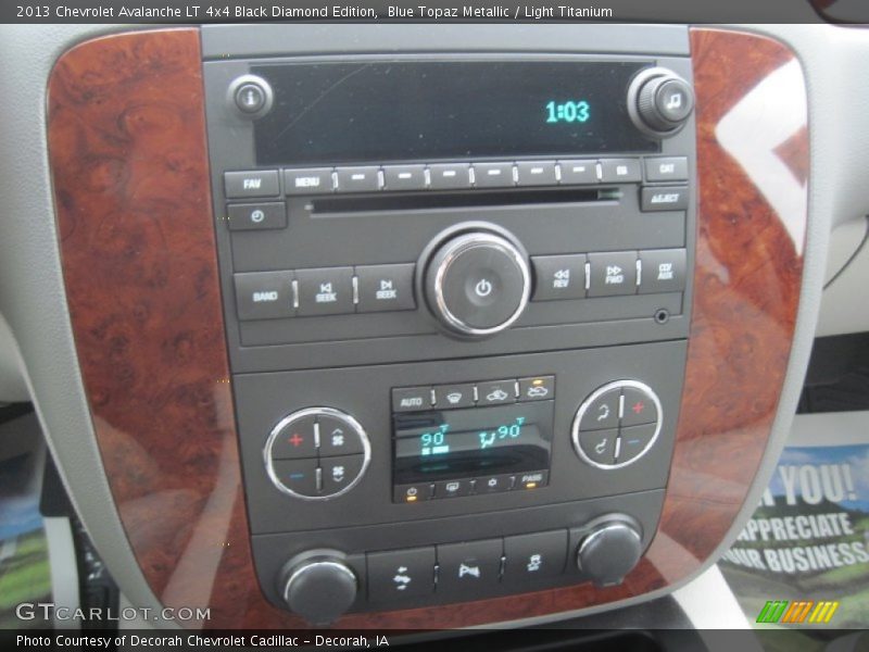 Controls of 2013 Avalanche LT 4x4 Black Diamond Edition