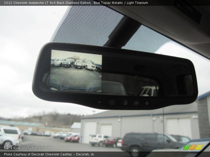 Blue Topaz Metallic / Light Titanium 2013 Chevrolet Avalanche LT 4x4 Black Diamond Edition