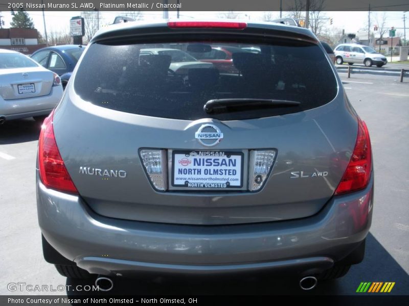 Platinum Metallic / Charcoal 2005 Nissan Murano SL AWD