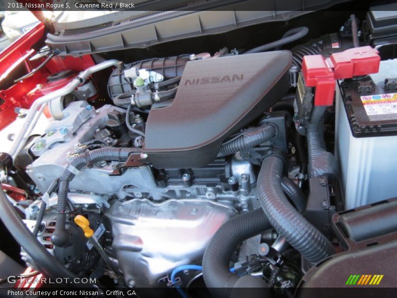 Cayenne Red / Black 2013 Nissan Rogue S