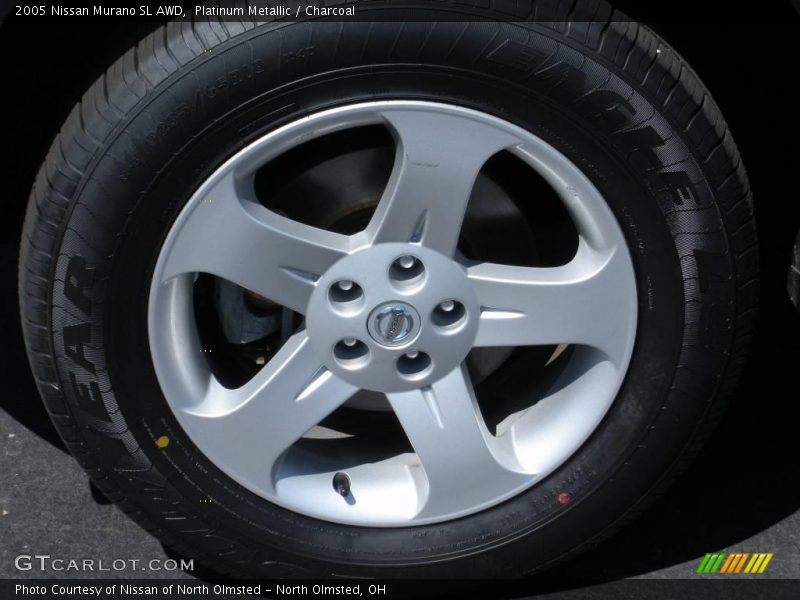 Platinum Metallic / Charcoal 2005 Nissan Murano SL AWD
