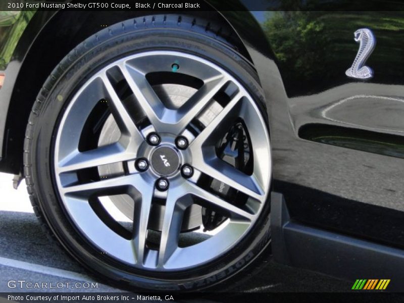 Black / Charcoal Black 2010 Ford Mustang Shelby GT500 Coupe