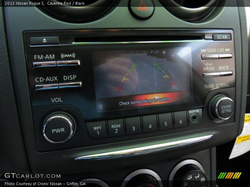 Cayenne Red / Black 2013 Nissan Rogue S