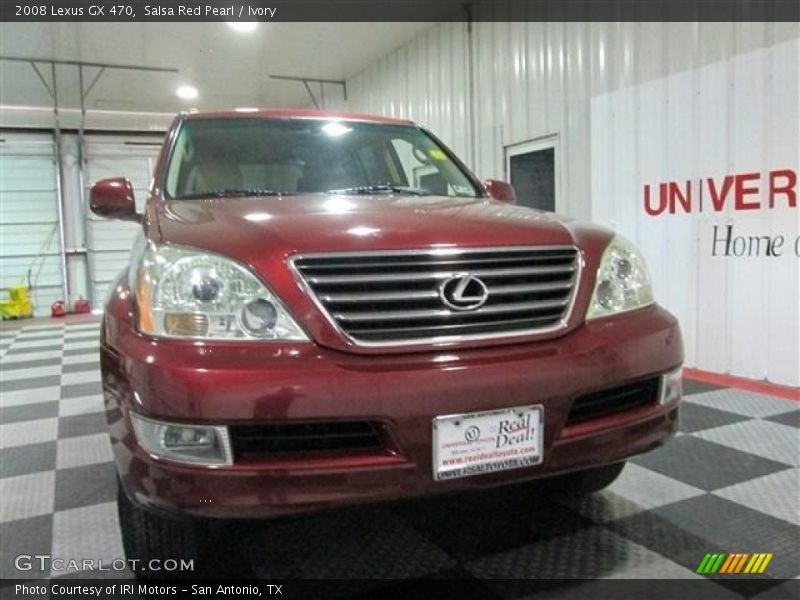 Salsa Red Pearl / Ivory 2008 Lexus GX 470