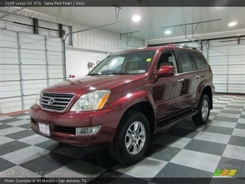 Salsa Red Pearl / Ivory 2008 Lexus GX 470