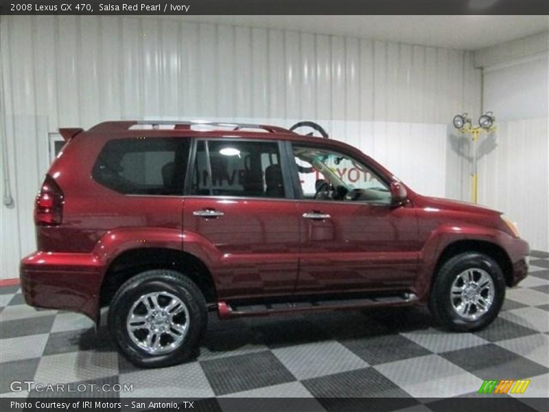 Salsa Red Pearl / Ivory 2008 Lexus GX 470