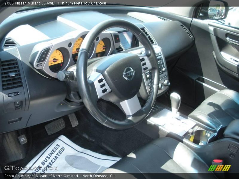Platinum Metallic / Charcoal 2005 Nissan Murano SL AWD