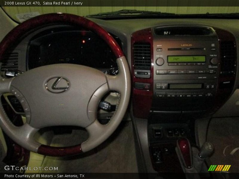 Salsa Red Pearl / Ivory 2008 Lexus GX 470