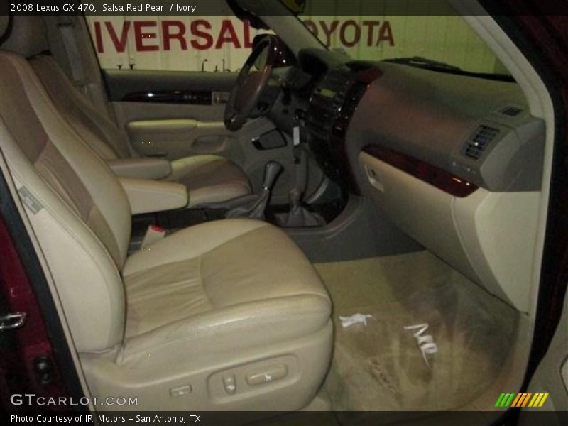 Salsa Red Pearl / Ivory 2008 Lexus GX 470