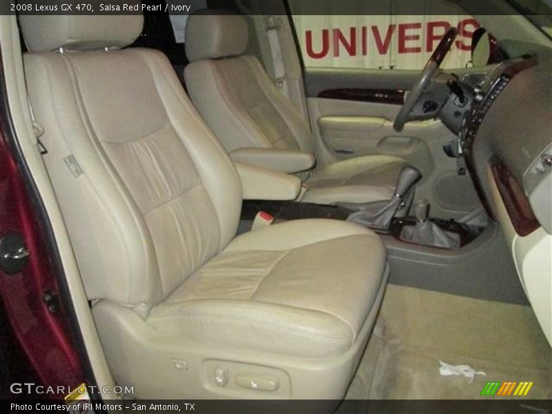 Salsa Red Pearl / Ivory 2008 Lexus GX 470
