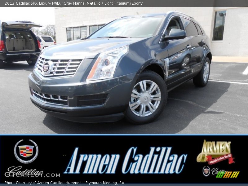 Gray Flannel Metallic / Light Titanium/Ebony 2013 Cadillac SRX Luxury FWD