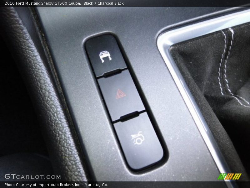Black / Charcoal Black 2010 Ford Mustang Shelby GT500 Coupe