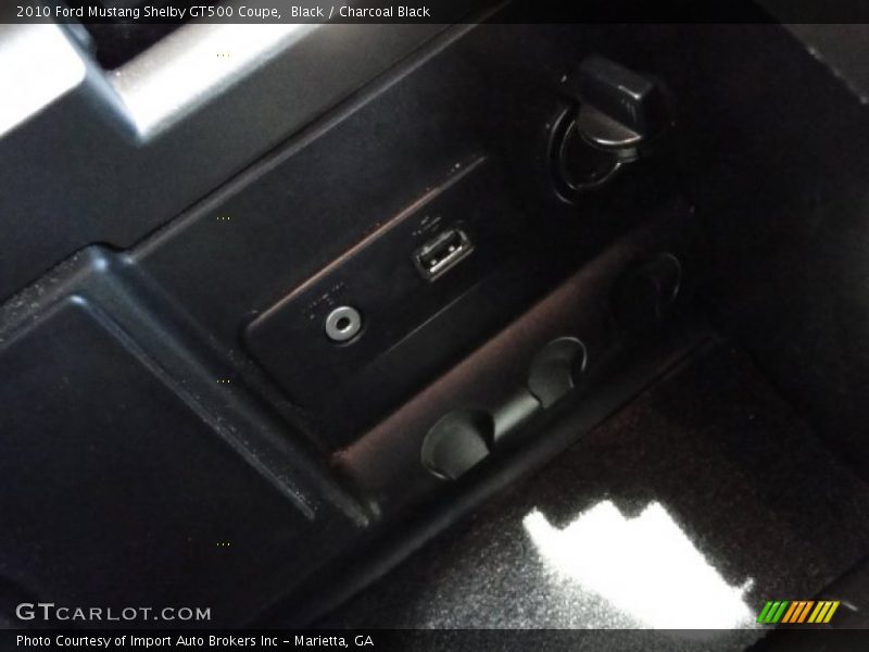 Black / Charcoal Black 2010 Ford Mustang Shelby GT500 Coupe