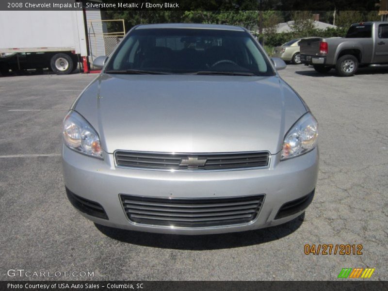 Silverstone Metallic / Ebony Black 2008 Chevrolet Impala LT