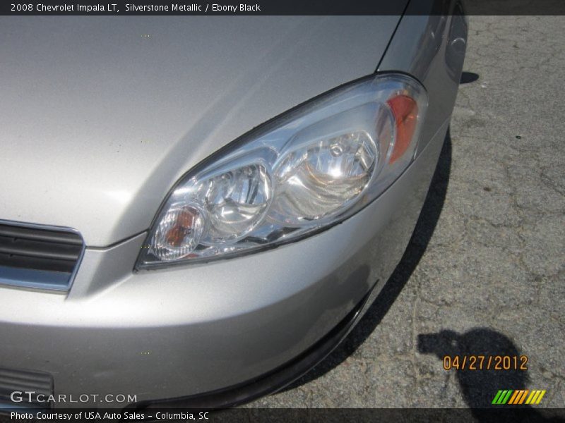 Silverstone Metallic / Ebony Black 2008 Chevrolet Impala LT