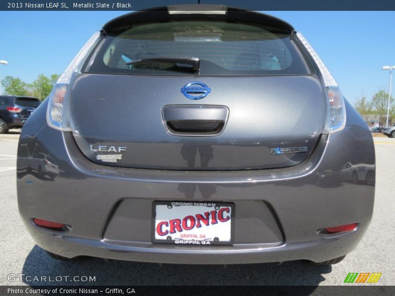 Metallic Slate / Black 2013 Nissan LEAF SL