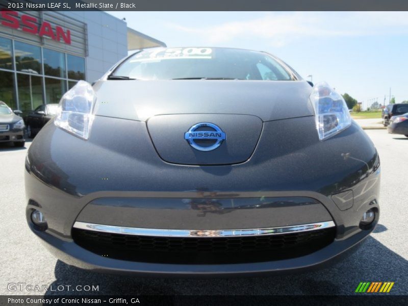 Metallic Slate / Black 2013 Nissan LEAF SL