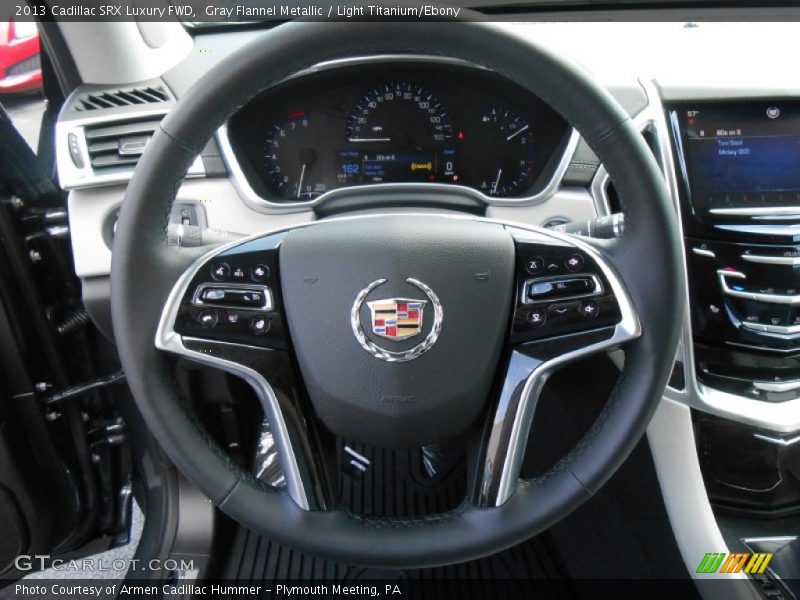Gray Flannel Metallic / Light Titanium/Ebony 2013 Cadillac SRX Luxury FWD