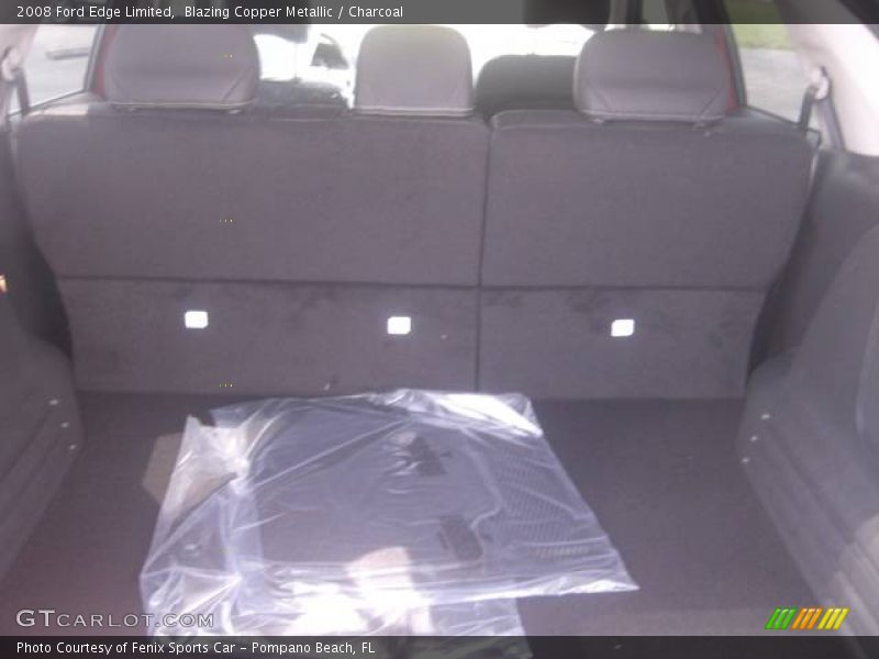 Blazing Copper Metallic / Charcoal 2008 Ford Edge Limited