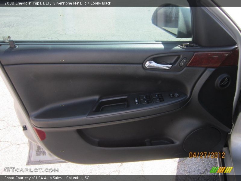 Silverstone Metallic / Ebony Black 2008 Chevrolet Impala LT