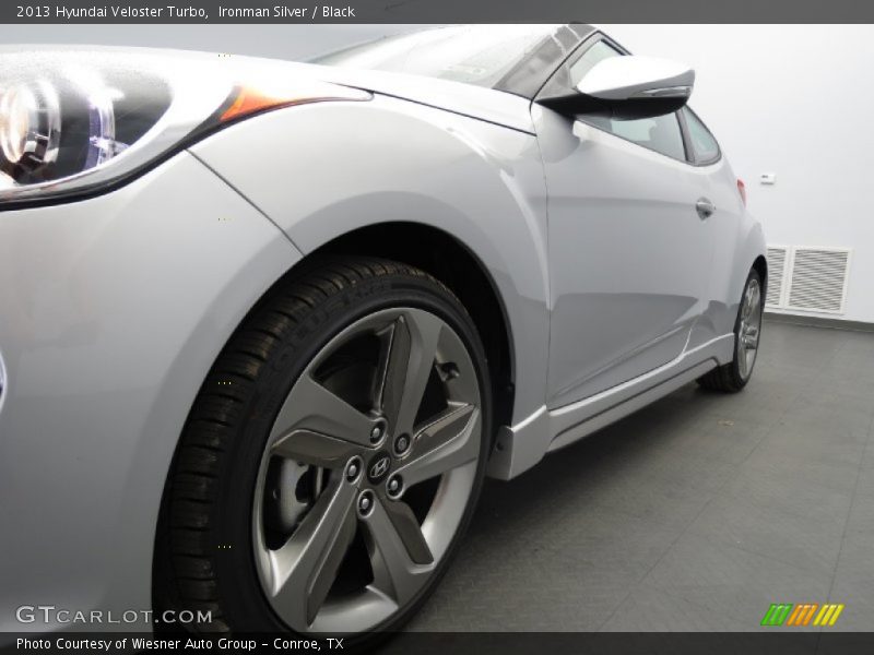 Ironman Silver / Black 2013 Hyundai Veloster Turbo