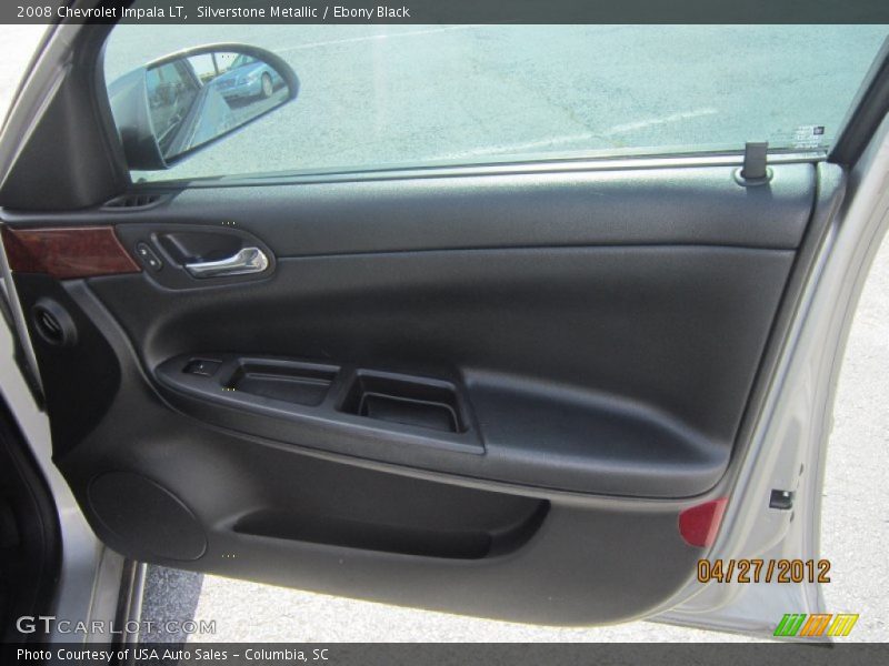 Silverstone Metallic / Ebony Black 2008 Chevrolet Impala LT