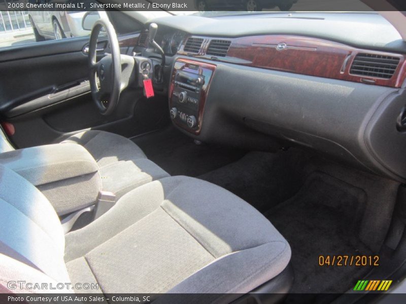 Silverstone Metallic / Ebony Black 2008 Chevrolet Impala LT