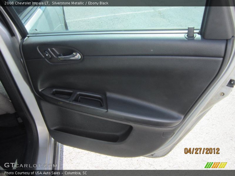 Silverstone Metallic / Ebony Black 2008 Chevrolet Impala LT