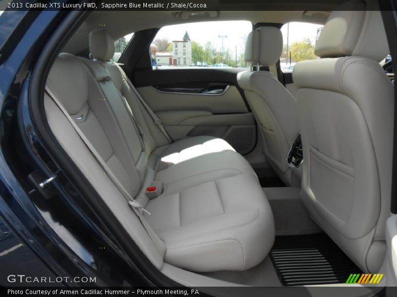 Sapphire Blue Metallic / Shale/Cocoa 2013 Cadillac XTS Luxury FWD