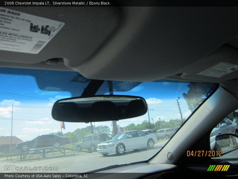 Silverstone Metallic / Ebony Black 2008 Chevrolet Impala LT