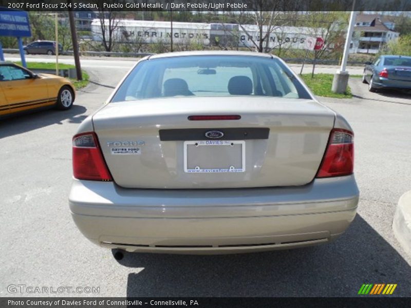 Pueblo Gold Metallic / Dark Pebble/Light Pebble 2007 Ford Focus ZX4 S Sedan