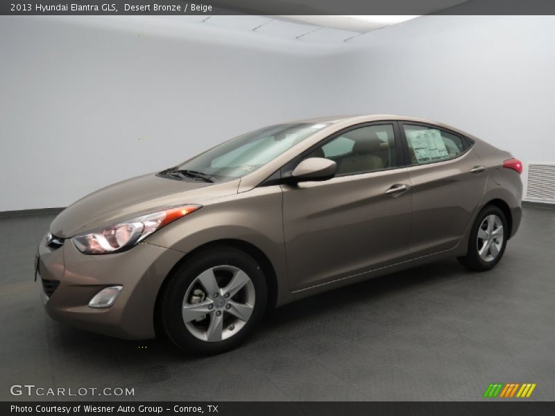 Desert Bronze / Beige 2013 Hyundai Elantra GLS